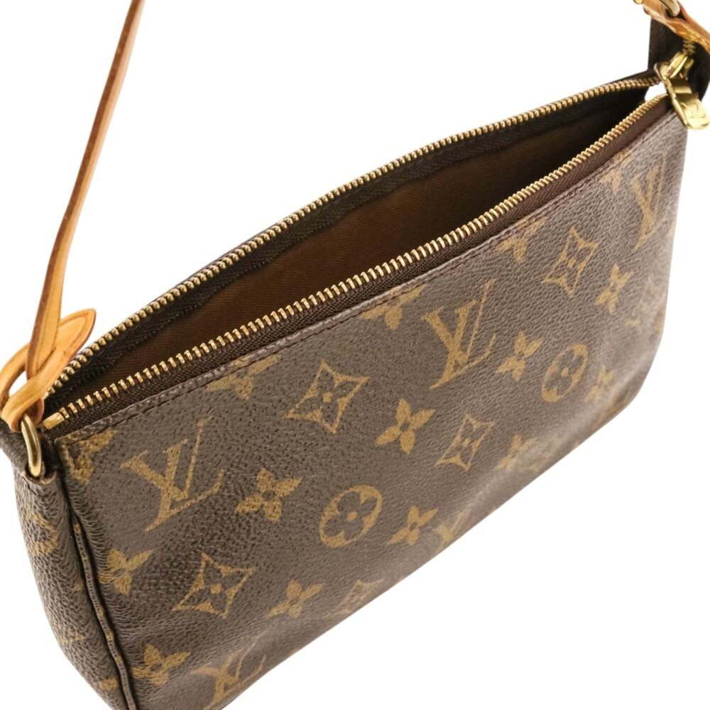 LOUIS VUITTON Brown Monogram Pochette Pouch - Picture 8 of 16
